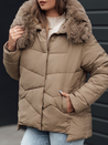 Damen Winterjacke FIXMIX gesteppt mit Kapuze beige Dstreet TY4673_3