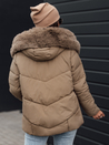 Damen Winterjacke FIXMIX gesteppt mit Kapuze beige Dstreet TY4673_4