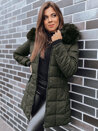 Damen Winterjacke LELISIA Farbe Grün DSTREET TY4029_1