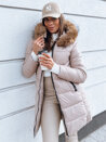 Damen Winterjacke MICO Farbe Camel DSTREET TY3963_3