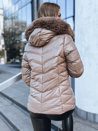 Damen Winterjacke MIRIAL Farbe Dunkelbeige DSTREET TY3771_7