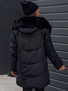 Damen Winterjacke MORISIO lang gesteppt mit Kapuze schwarz Dstreet TY4702_4