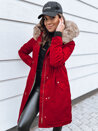 Damen Winterjacke NADER Farbe Rot DSTREET TY4032_1