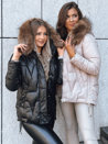 Damen Winterjacke SNOW Farbe Beige DSTREET TY3817_8