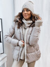 Damen Winterjacke STELLAR Farbe Beige DSTREET TY4097_3