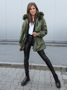 Damen Winterjacke TAYLOR Grün Dstreet TY2190_2