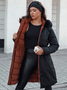 Damen Winterjacke TRENDNEL lang gesteppt mit Fell schwarz Dstreet TY4587_3