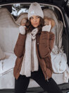 Damen Winterjacke WAYWARD Farbe Braun DSTREET TY4080z_1