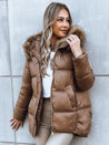 Damen Winterjacke WESTEROS Farbe Camel DSTREET TY3863_1