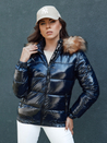 Damen Winterjacke mit Kapuze MELANI navy blau Dstreet TY4487_2