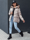 Damen Winterjacke mit Kapuze STELLAR beige Dstreet TY4494_2