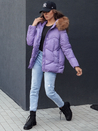 Damen Winterjacke mit Kapuze WAYWARD lila Dstreet TY4489_2