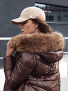 Damen Winterjacke mit Kapuze WINTERCHIC coffee Dstreet TY4458_4