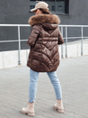 Damen Winterjacke mit Kapuze WINTERCHIC coffee Dstreet TY4458_5