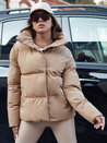 Gesteppte Damen-Winterjacke LARO beige Dstreet TY4582_3