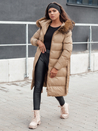 Gesteppte Damen-Winterjacke mit Fell STYLEBELLA beige Dstreet TY4609_2