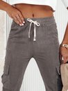 Gestreifte Damenhose CHICCORD grau Dstreet UY2176_3