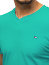 Herren Basic T-Shirt Farbe Dunkelgrün DSTREET RX5353_4