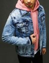 Herren Jeansjacke Blau Dstreet TX3224_1