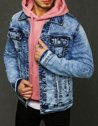 Herren Jeansjacke Blau Dstreet TX3224_4