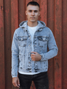 Herren Jeansjacke mit Kapuze blau Dstreet TX4850_1