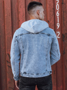 Herren Jeansjacke mit Kapuze blau Dstreet TX4850_4