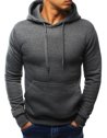 Herren Kapuzenpullover Anthrazit BX2085_1