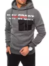 Herren Kapuzenpullover Dunkelgrau Dstreet BX5066_1