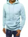 Herren Kapuzenpullover Himmelblau Dstreet BX5107_1