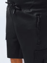 Herren Kurze Cargohosen Farbe Schwarz DSTREET SX2231_3