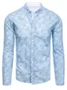 Herren Langarm Hemd Farbe Blau DSTREET DX2305_1