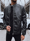 Herren Lederjacke schwarz Dstreet TX4717_1