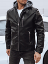 Herren Lederjacke schwarz Dstreet TX4735_1