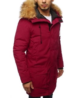 Herren Parkajacke Farbe Weinrot DSTREET TX3128_2