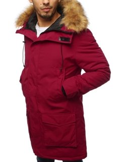 Herren Parkajacke Farbe Weinrot DSTREET TX3128_3