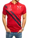 Herren Poloshirt Rot Dstreet PX0366_1