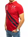 Herren Poloshirt Rot Dstreet PX0366_2