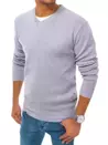 Herren Pullover Hellgrau Dstreet WX1724_1