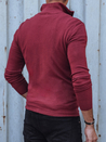 Herren Pullover ohne Knöpfe burgundy Dstreet WX2215_4