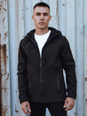 Herren Softshell-Übergangsjacke mit Kapuze schwarz Dstreet TX4815_3