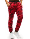 Herren Sporthose Jogger Camo-Rot Dstreet UX1467_3