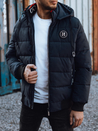 Herren Steppwinterjacke mit Kapuze navy blau Dstreet TX4947_1