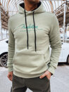 Herren Sweatshirt mit Aufdruck Farbe Olivegrün DSTREET BX5706_1