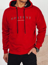 Herren Sweatshirt mit Aufdruck Farbe Rot DSTREET BX5681_1