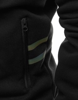 Herren Sweatshirt mit Reißverschluss Farbe Schwarz DSTREET BX4940_5