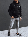 Herren Sweatshirt mit schwarzer Kapuze Dstreet BX5793_2