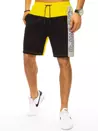 Herren Sweatshorts Schwarz Dstreet SX1336_2