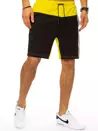 Herren Sweatshorts Schwarz Dstreet SX1336_3