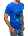 Herren T-shirt mit Aufdruck Blau Dstreet RX4156_1