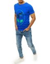 Herren T-shirt mit Aufdruck Blau Dstreet RX4156_2